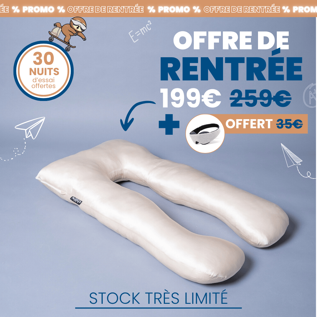 Chillow 100% PURE SOIE DE MÛRIER
