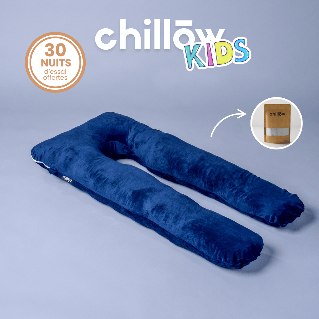 Housse Kids - Velours (Bleu)