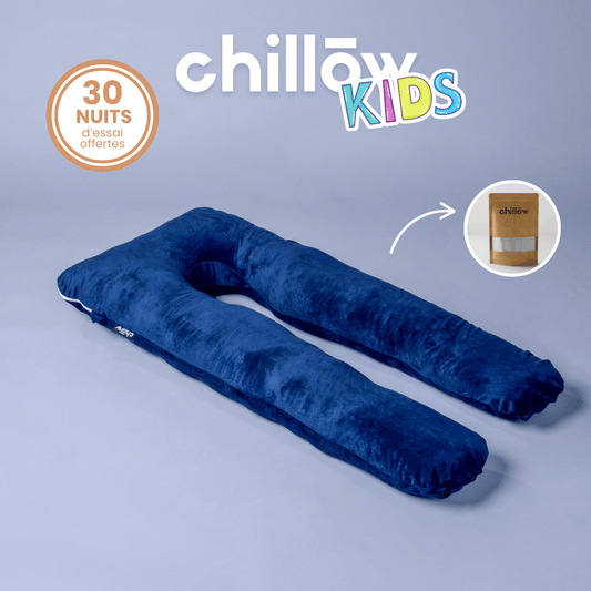 Housse Kids - Velours (Bleu)